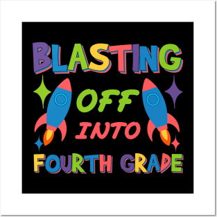 Blasting Off Into fourth grade Teachers Voyage Continues Navigating Preschool to Fourth Grade Posters and Art